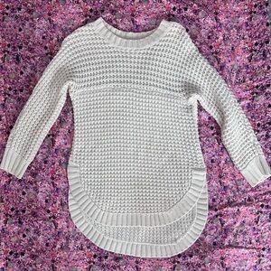 White Knit Sweater